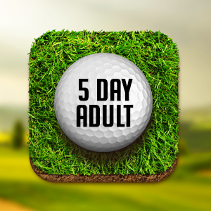 5 Day Membership Adult