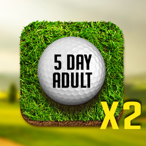 5 Day Membership Adult Couple